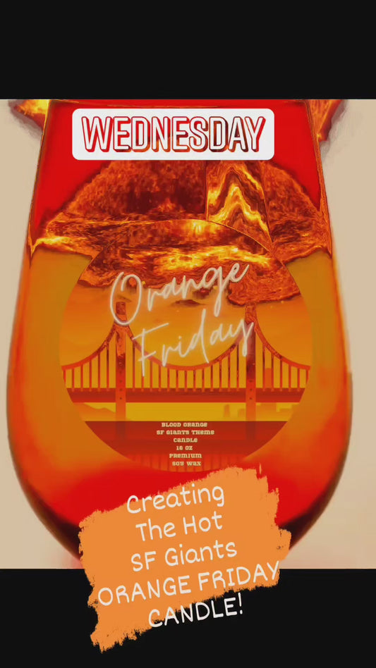 Orange Friday "Limited Edition" Candle