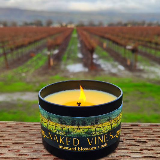 Naked Vines Soy Candle